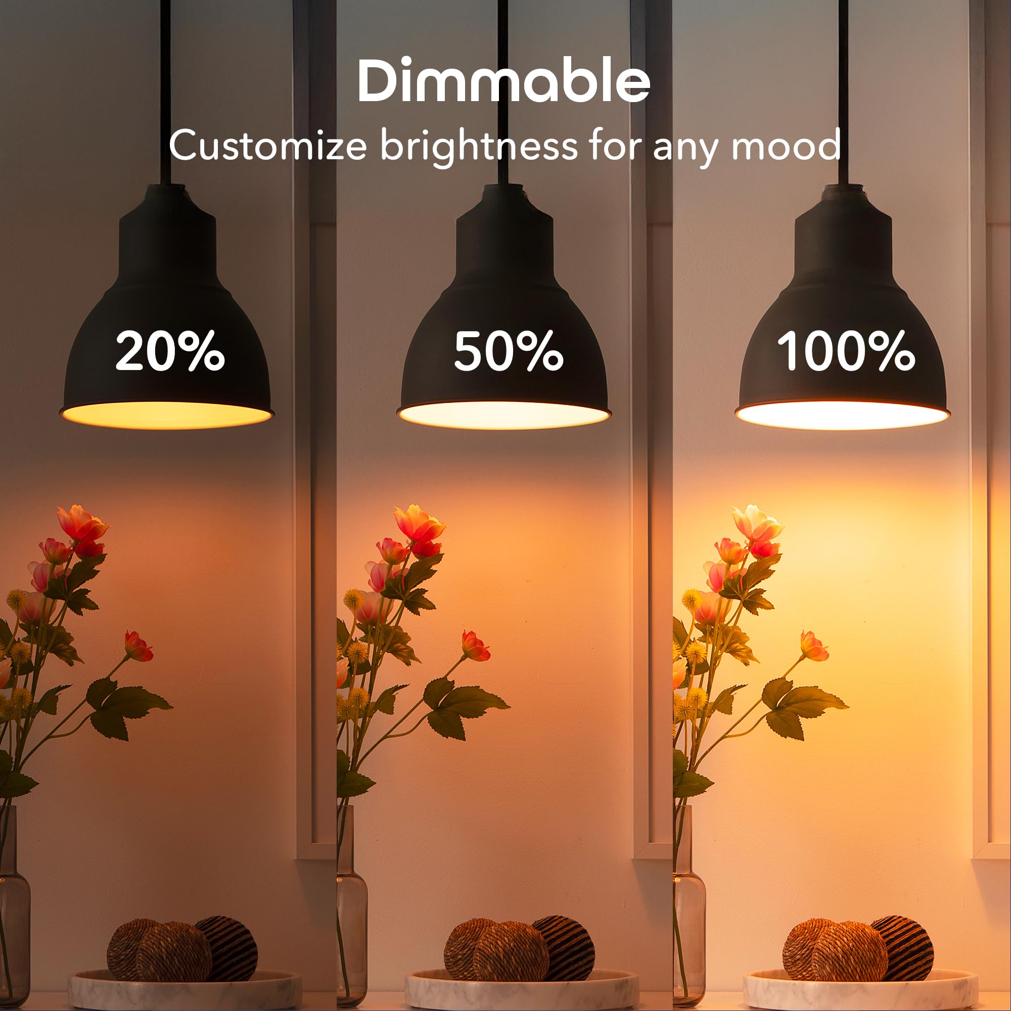 Geeni Prisma Plus 800 Dimmable Smart Light Bulbs with 2.4 GHz Wi-Fi Connectivity – Color-Changing & Tunable White, A19 LED Smart Bulb – Works with Alexa & Google, 1-Pack - Image 6